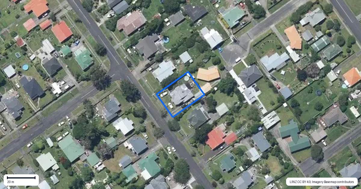 Property context map for 22 Cumbrae Place, Aramoho, Whanganui