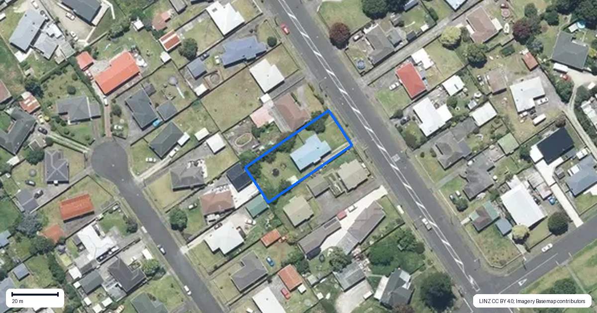Property context map for 65 Cornfoot Street, Castlecliff, Whanganui