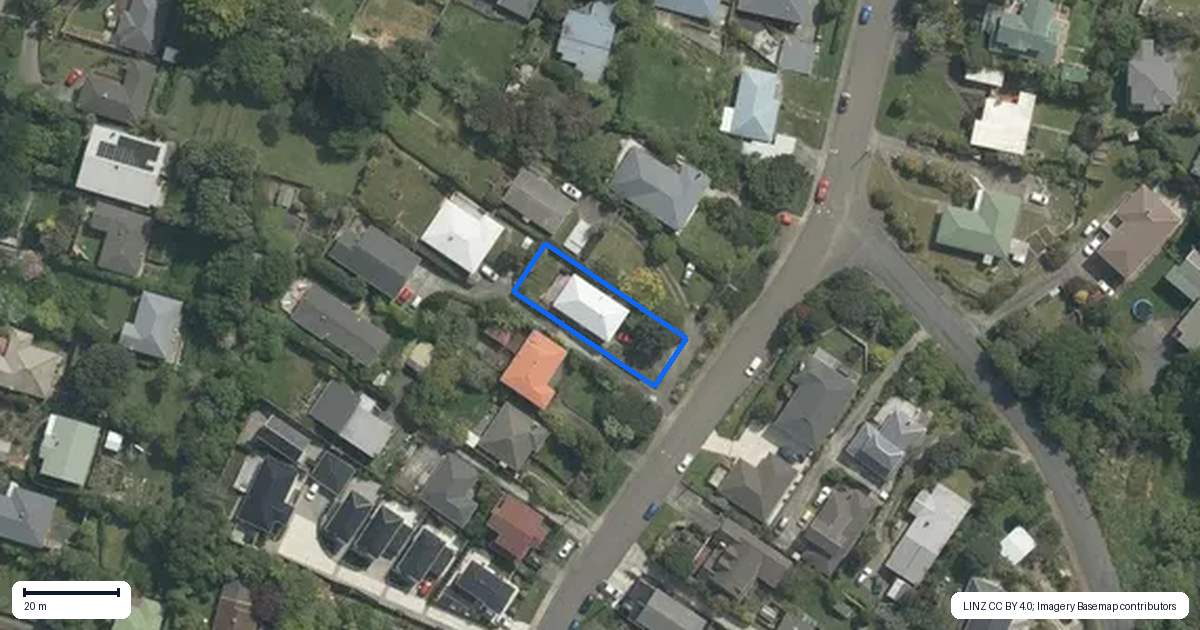 Property context map for 35A Ranui Terrace, Tawa, Wellington