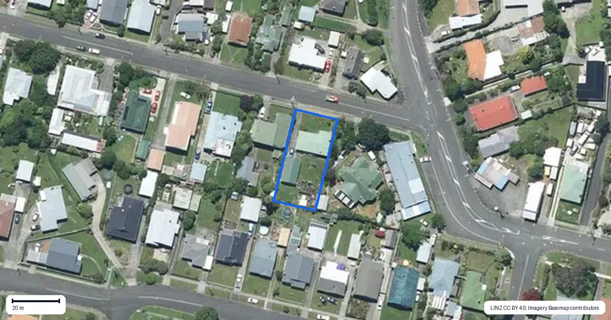 Property context map for 52 Durie Street, Durie Hill, Whanganui