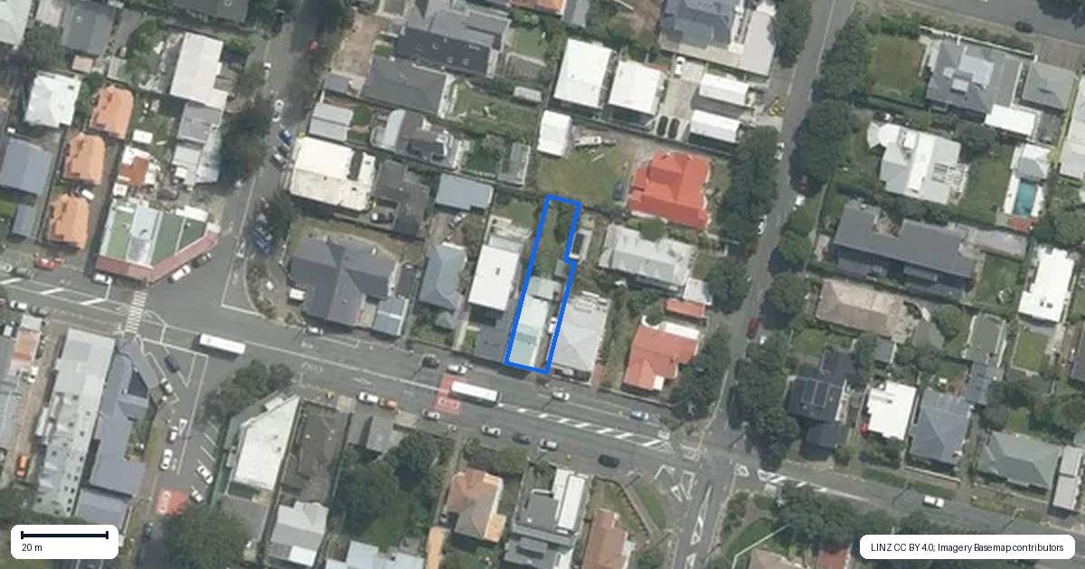 Property context map for 39 Dundas Street, Seatoun, Wellington