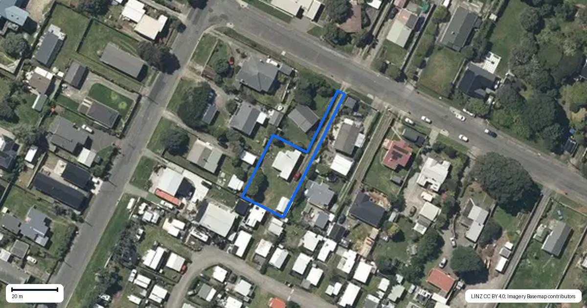 Property context map for 3A Manuka Street, Otaki Beach, Otaki