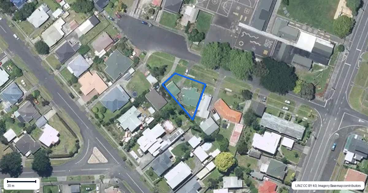 Property context map for 12 Kepa Street, Whanganui East, Whanganui