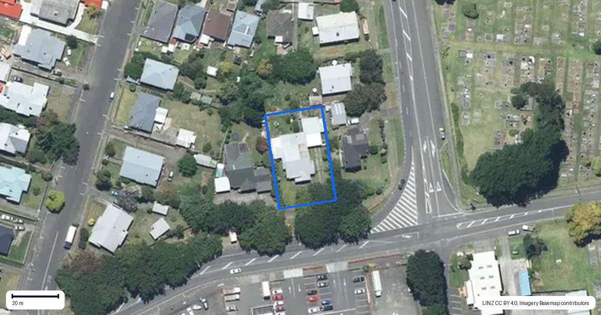 Property context map for 26 Heads Road, Gonville, Whanganui