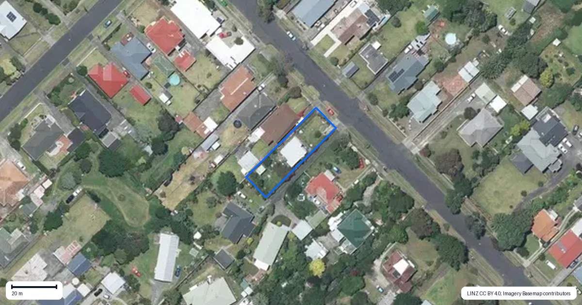 Property context map for 47A Caius Avenue, Gonville, Whanganui