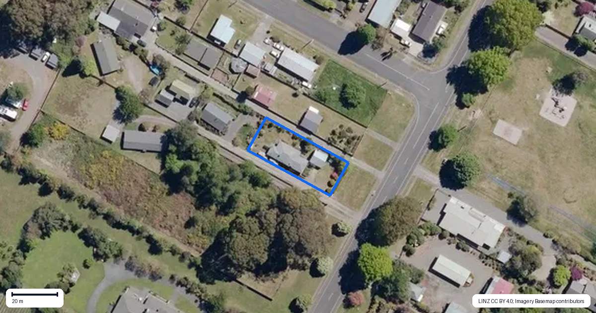 Property context map for 158 Taupahi Road, Turangi