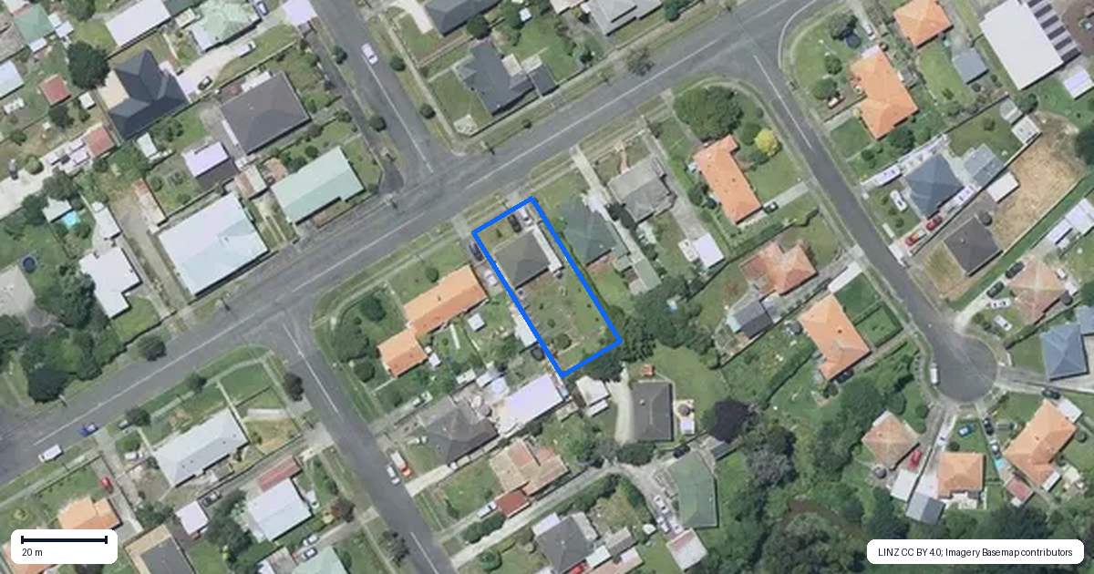 Property context map for 50 Nile Street, Whanganui East, Whanganui