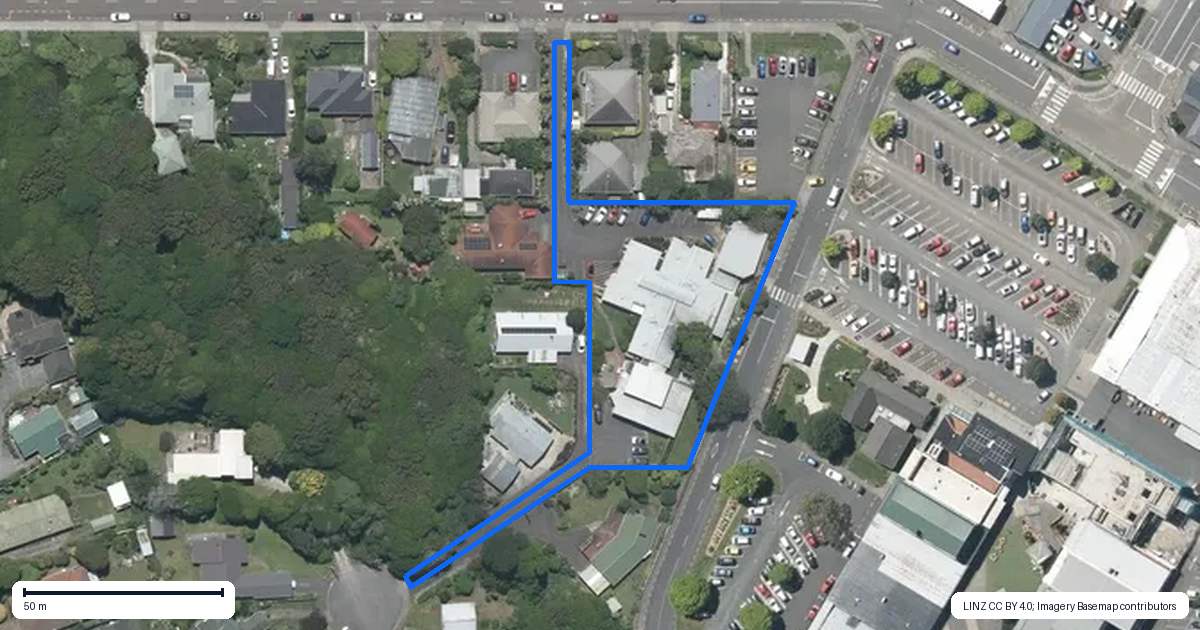 Property context map for 22 Ngaio Road, Waikanae