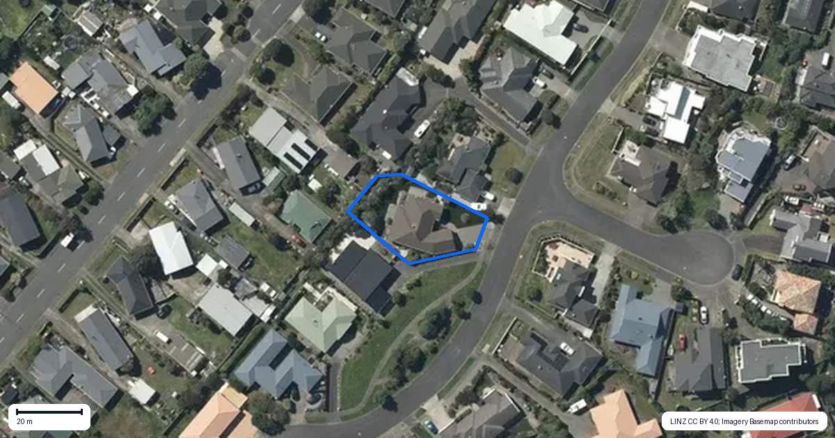Property context map for 16 Rifleman Lane, Paraparaumu Beach, Paraparaumu