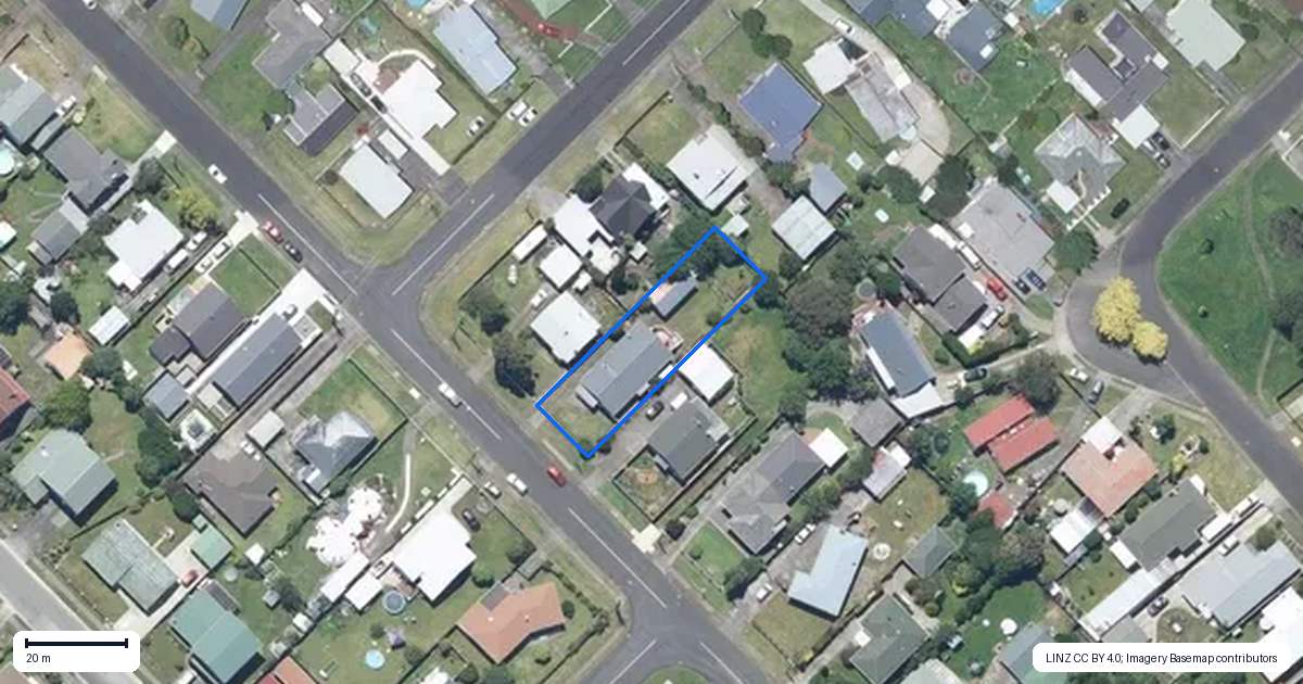 Property context map for 62A Surrey Road, Springvale, Whanganui