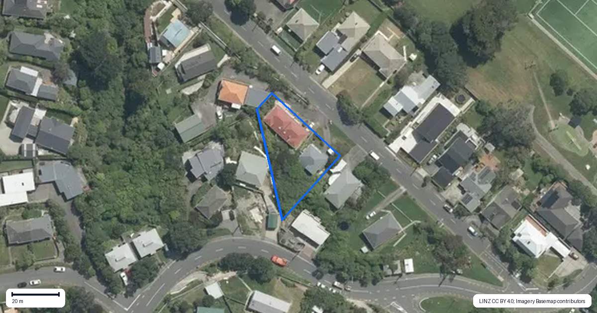 Property context map for 26C Mysore Street, Khandallah, Wellington
