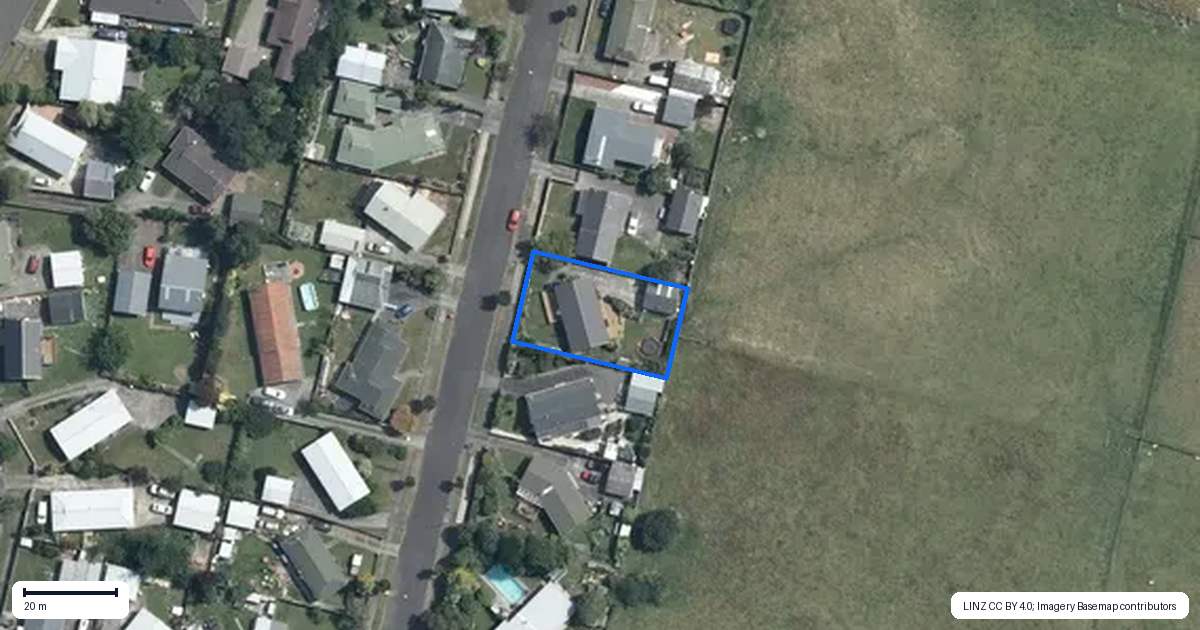 Property context map for 51 Dewe Avenue, Maewa, Feilding