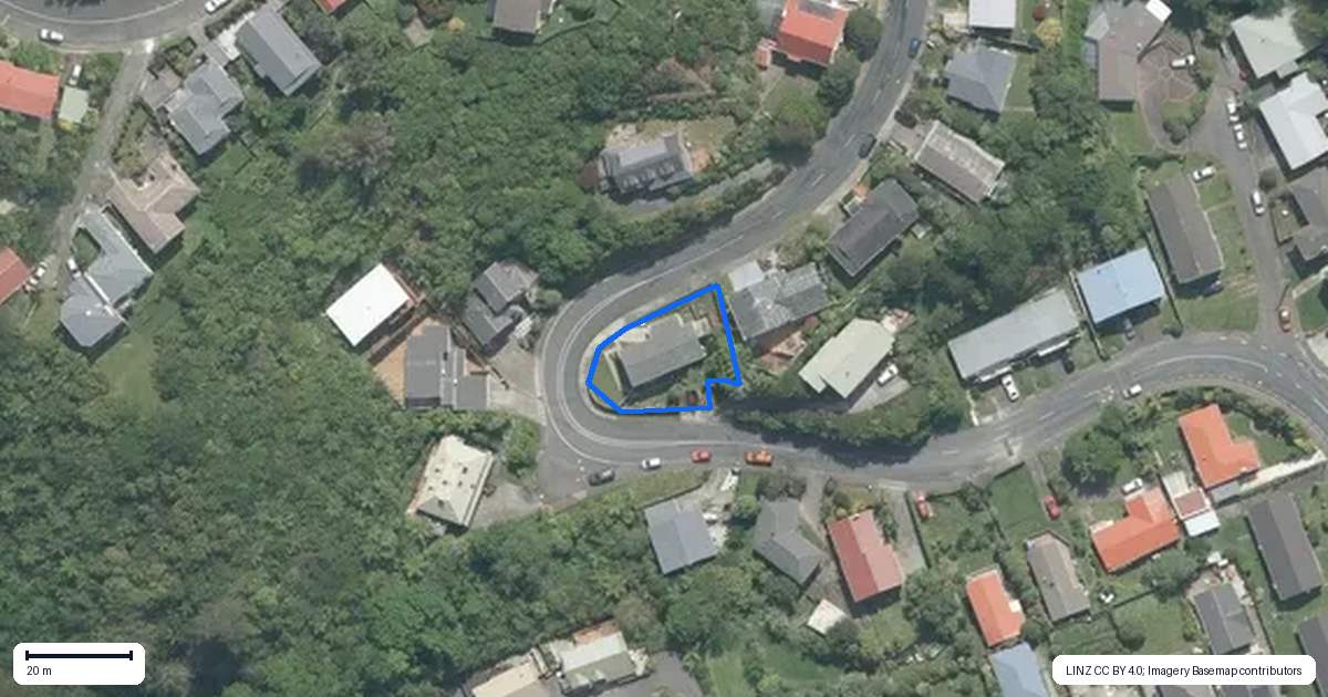 Property context map for 24 Thurleigh Grove, Karori, Wellington