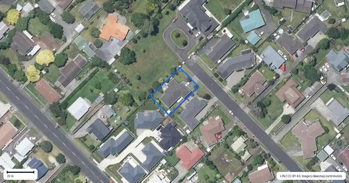 Property context map for 15 Nathan Street, Springvale, Whanganui