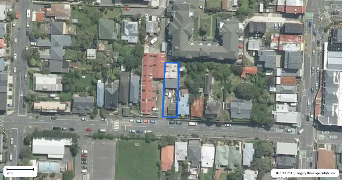 Property context map for 94 Britomart Street, Berhampore, Wellington