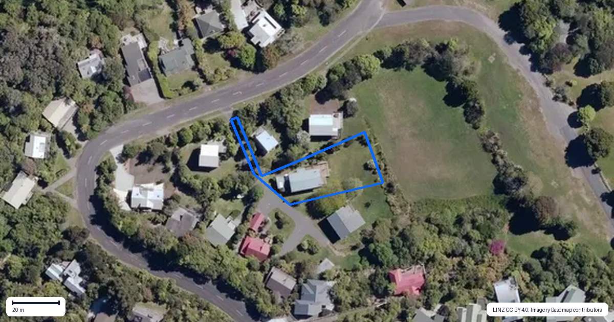 Property context map for 64 Kaiuru Avenue, Pukawa Bay, Turangi