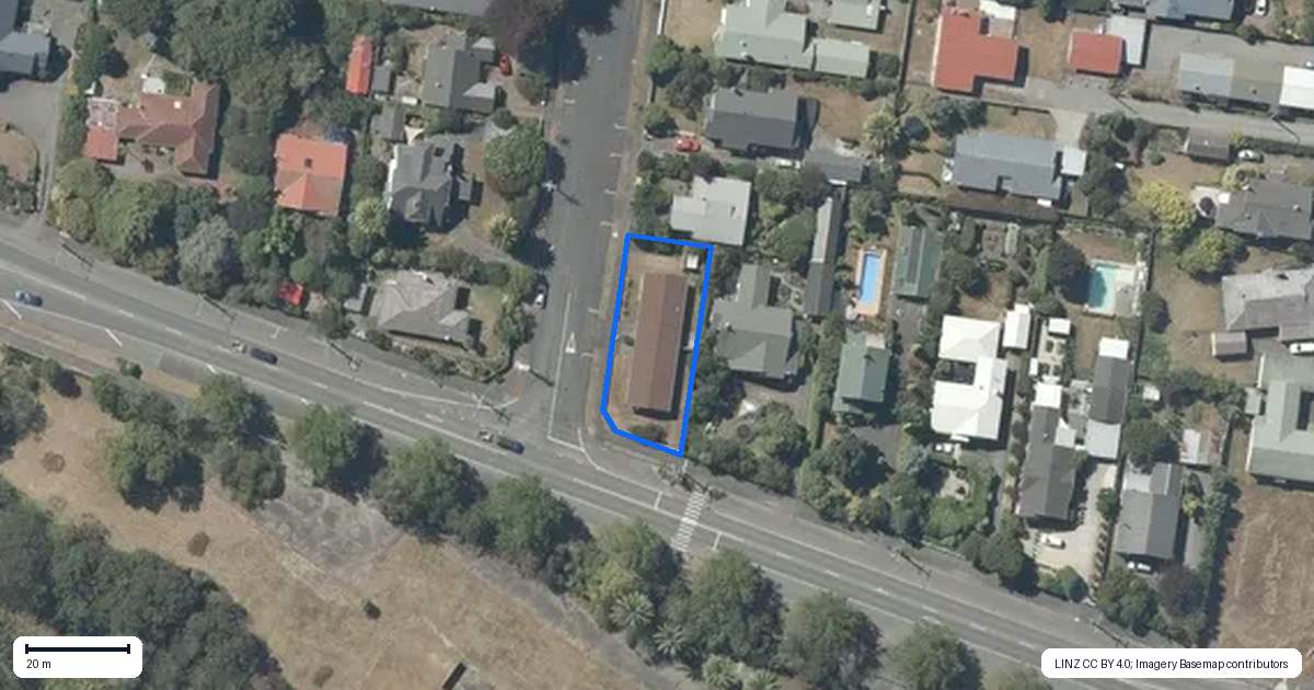Property context map for 4 Cooper Street, Lansdowne, Masterton