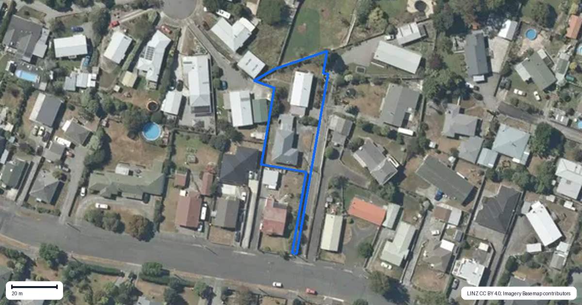 Property context map for 30A Michael Street, Kuripuni, Masterton