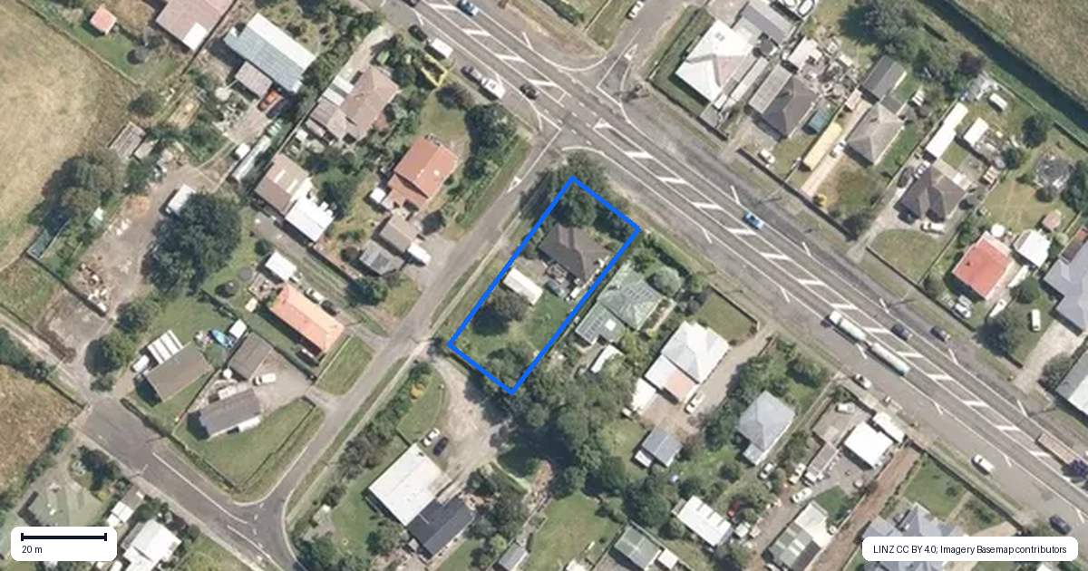 Property context map for 8 Dundas Road, Sanson