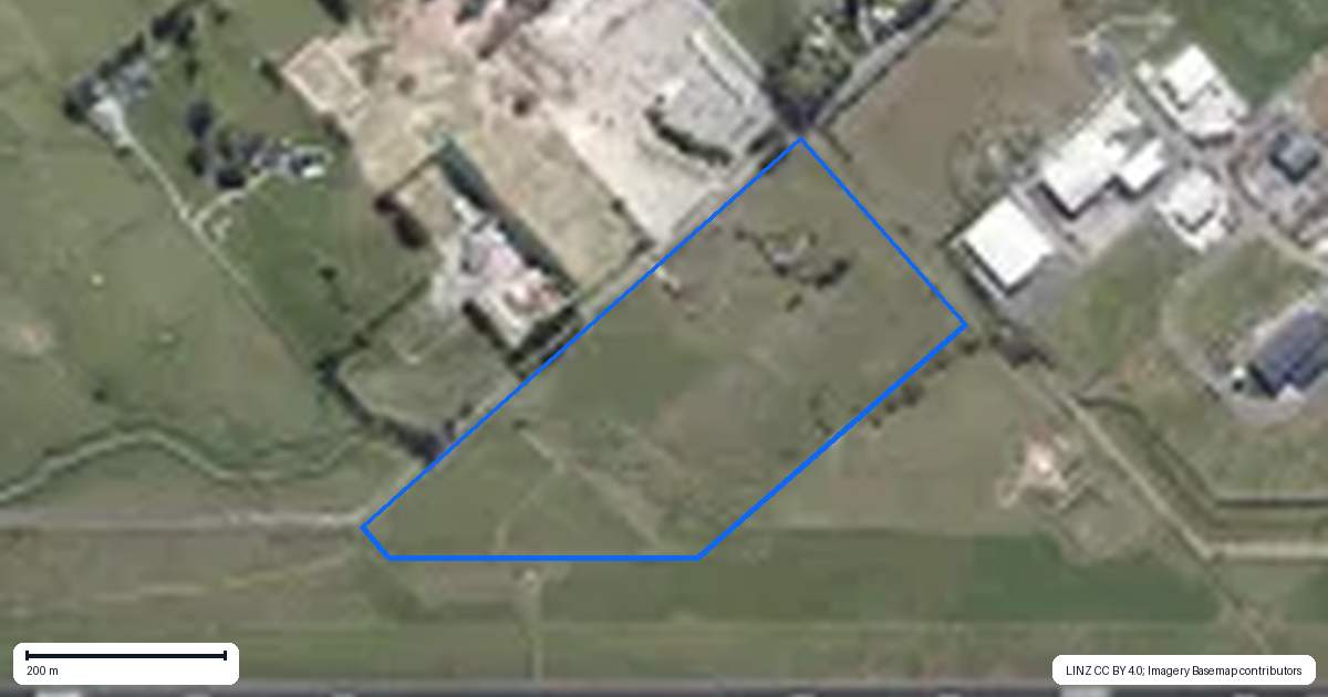 Property context map for 146 Richardsons Line, Milson, Palmerston North