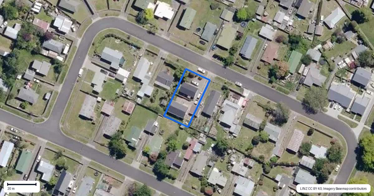 Property context map for 51 Tureiti Place, Turangi