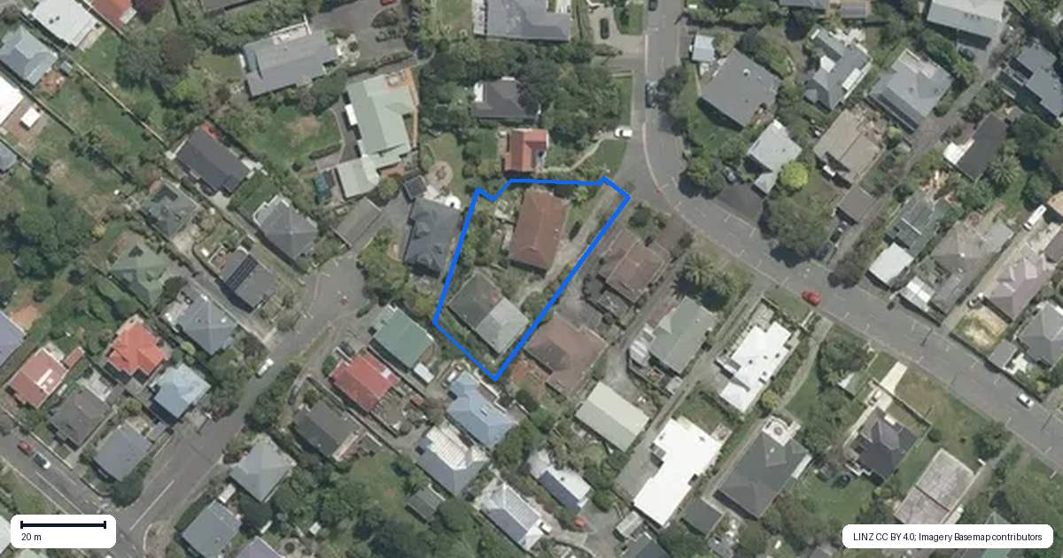 Property context map for 30C Ngatoto Street, Ngaio, Wellington