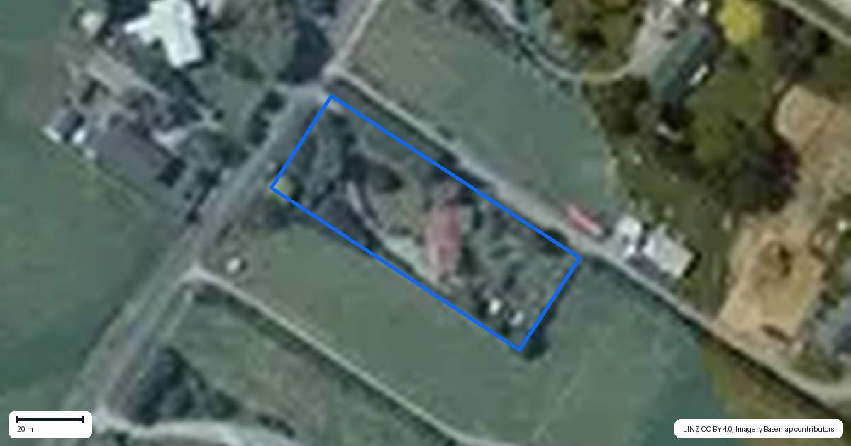 Property context map for 234 Kawiu Road, Levin