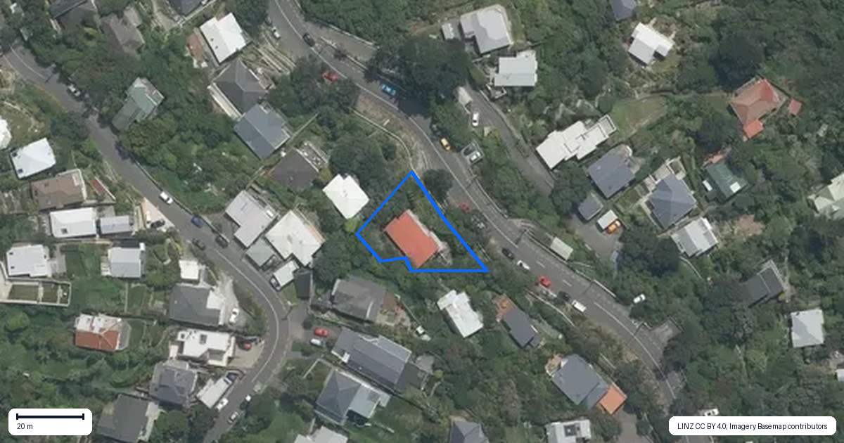 Property context map for 132 Grafton Road, Roseneath, Wellington