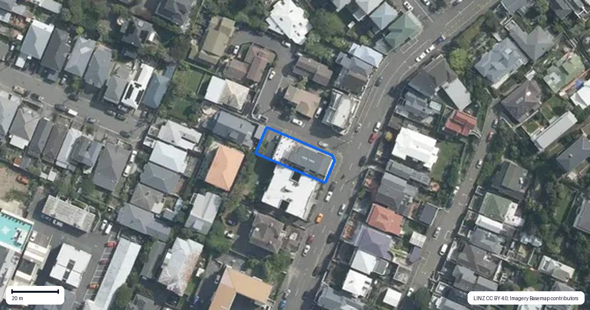 Property context map for 11E Hawker Street, Mount Victoria, Wellington