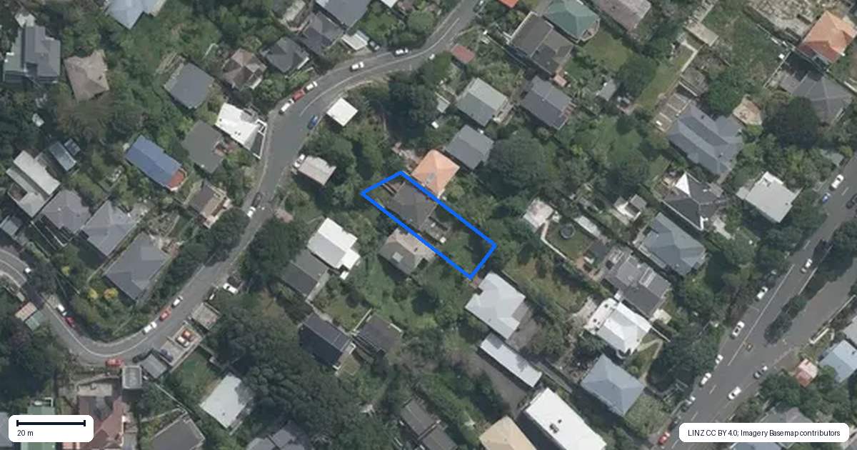 Property context map for 81 Rakau Road, Hataitai, Wellington