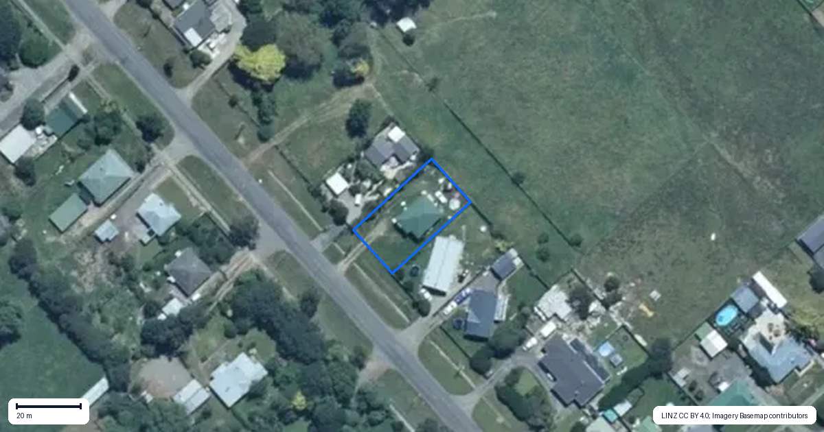 Property context map for 25 Grey Street, Shannon