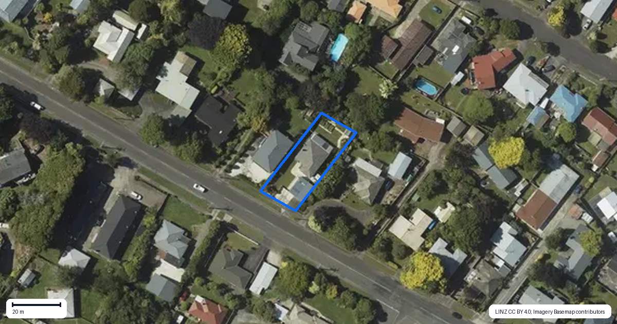Property context map for 27 MacArthur Street, Levin