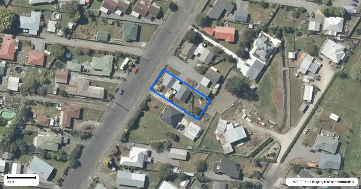Property context map for 20E Raglan Street, Lansdowne, Masterton
