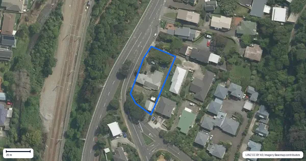 Property context map for 6 Duncan Street, Tawa, Wellington