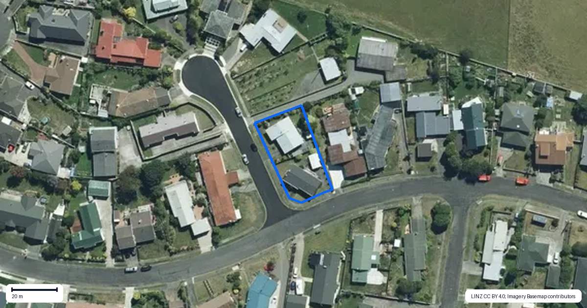 Property context map for 26 Armagh Terrace, Marton