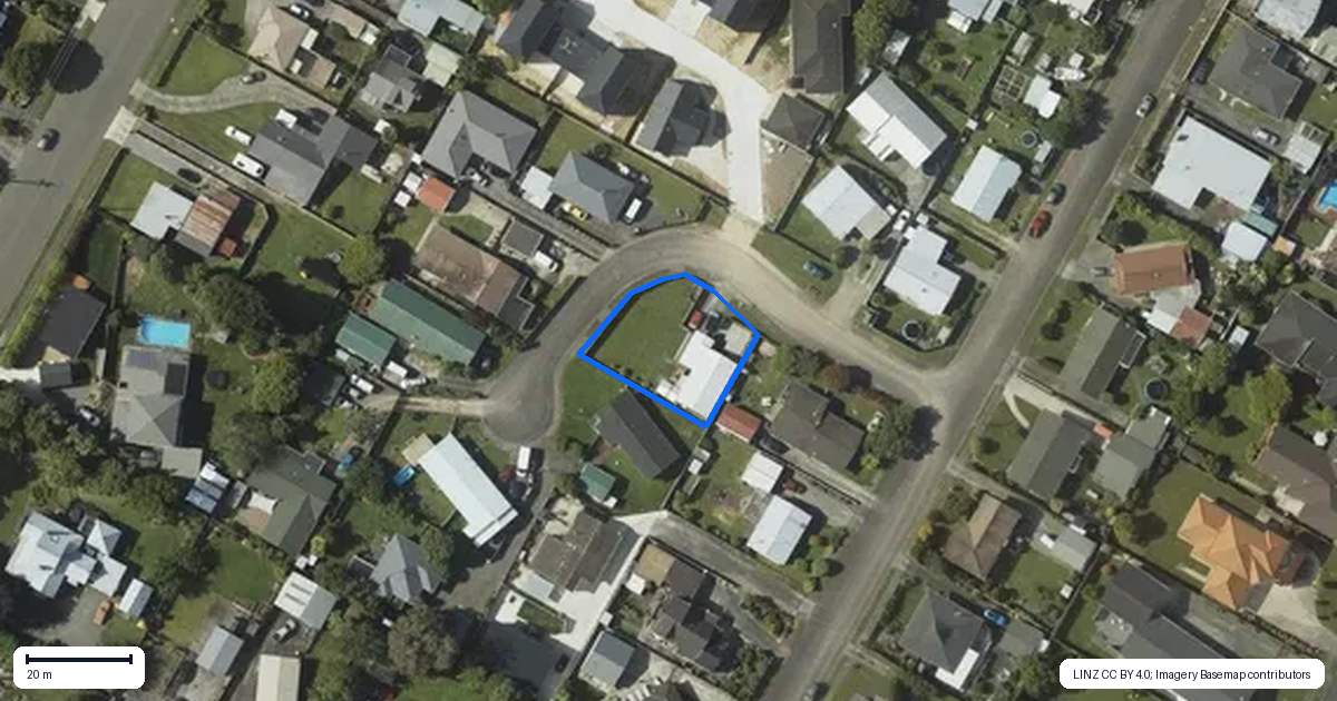 Property context map for 3 Beechwood Avenue, Levin