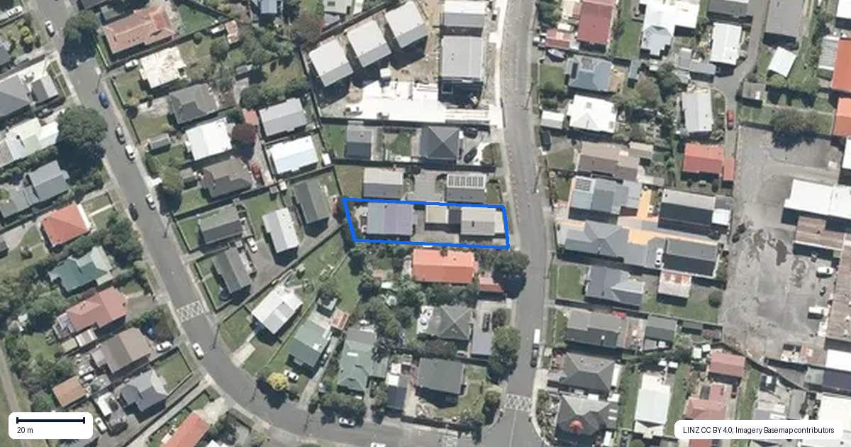 Property context map for 7 Baldwin Street, Moera, Lower Hutt