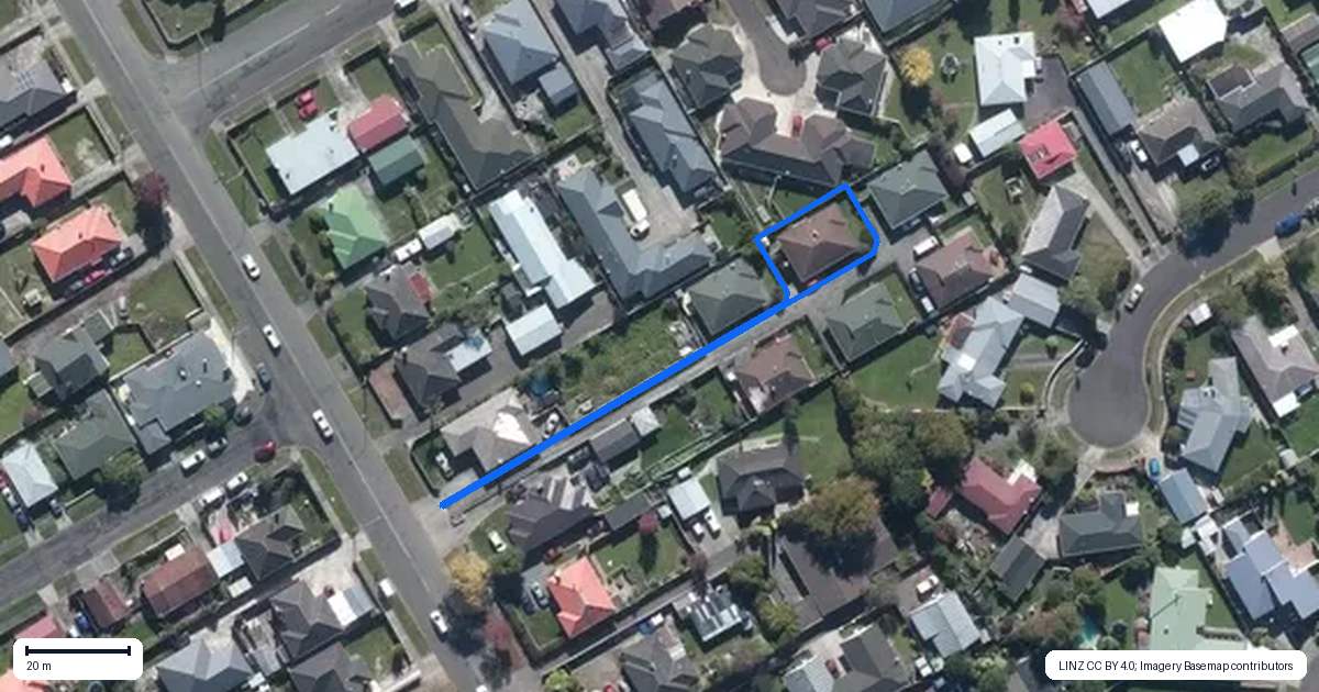 Property context map for 2/99 Vogel Street, Roslyn, Palmerston North
