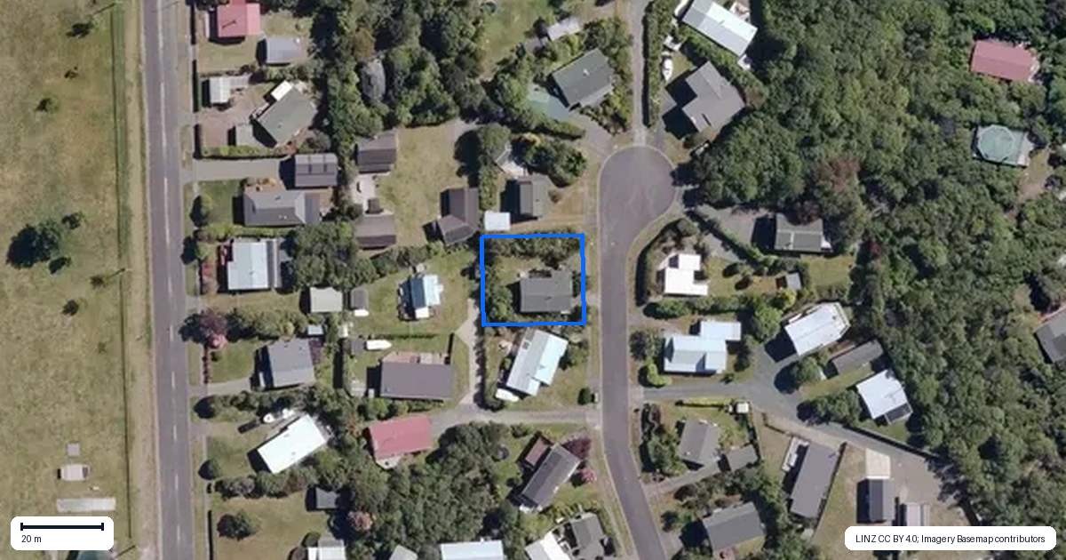 Property context map for 17 Pikikotuku Place, Kuratau, Turangi