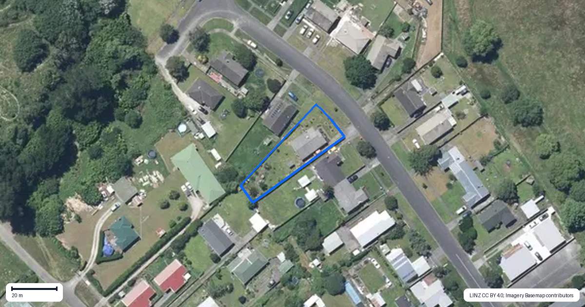 Property context map for 53 Mitchell Street, Aramoho, Whanganui