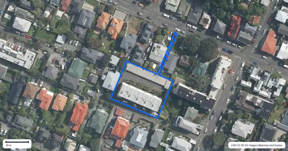 Property context map for 11/4 Claremont Grove, Mount Victoria, Wellington
