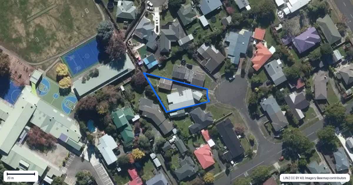 Property context map for 3 McDonald Place, Awapuni, Palmerston North
