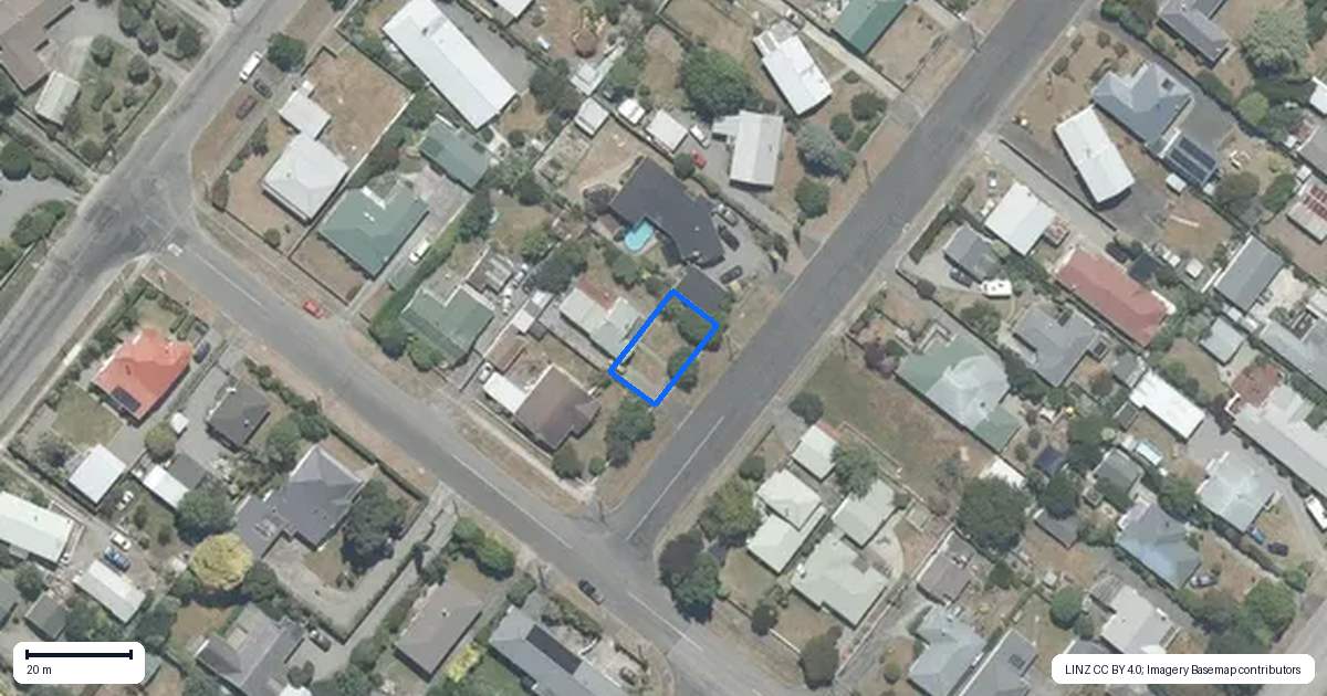 Property context map for 30 Augustus Street, Carterton