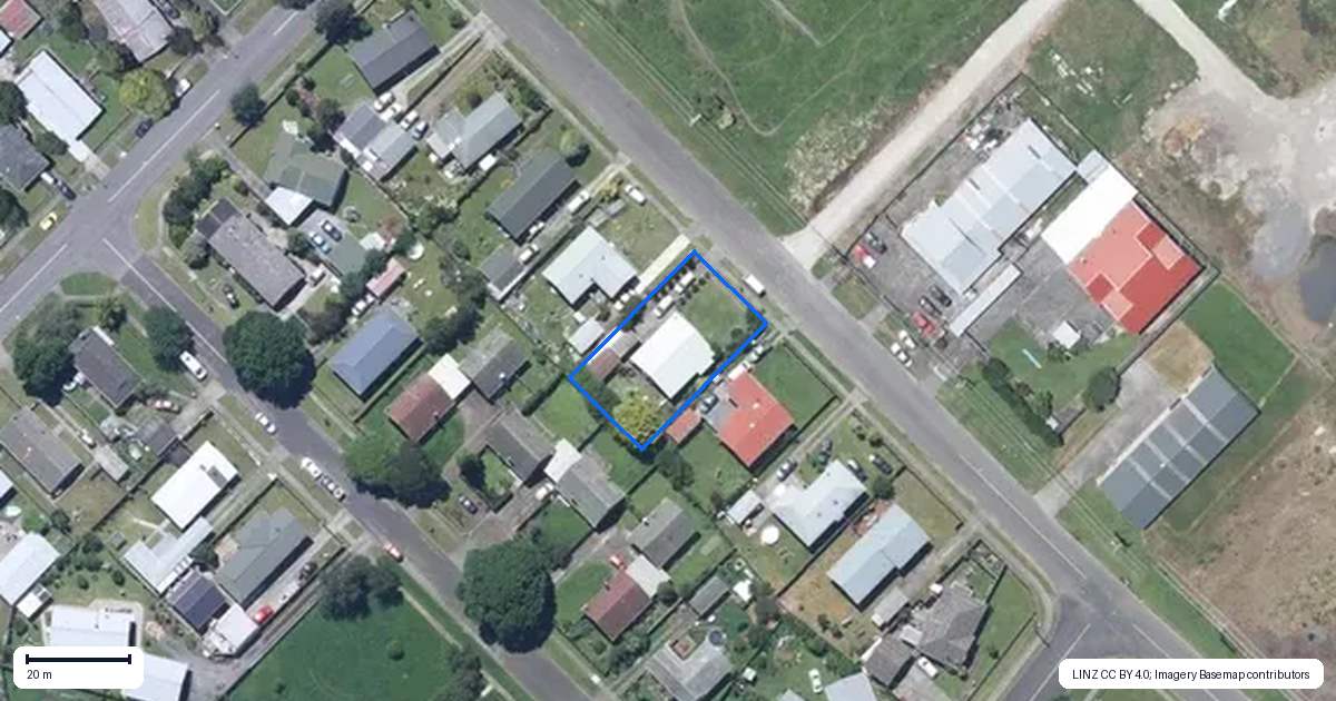 Property context map for 47 Kaikokopu Road, Aramoho, Whanganui