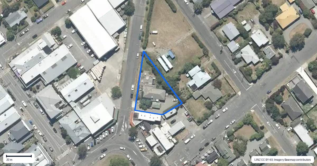 Property context map for 4 Kansas Street, Martinborough