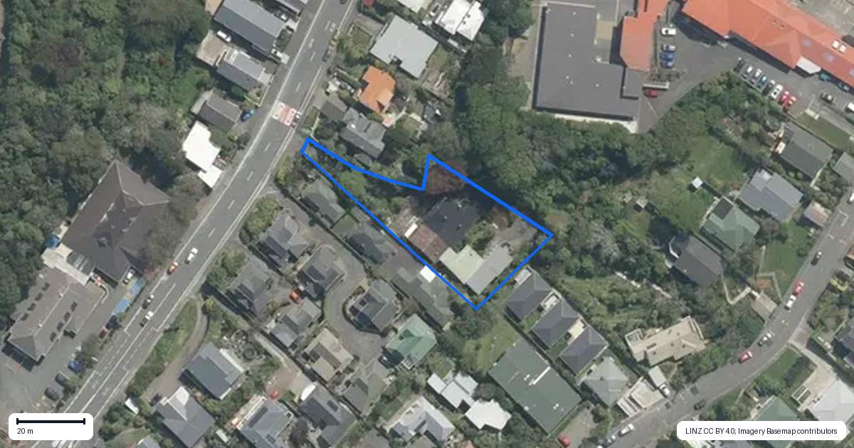 Property context map for 2/30 Ottawa Road, Ngaio, Wellington