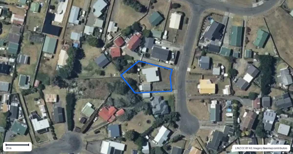 Property context map for 4 Harrod Avenue, Foxton Beach, Foxton