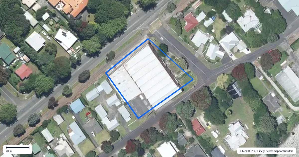 Property context map for 42 Bedford Avenue, Gonville, Whanganui