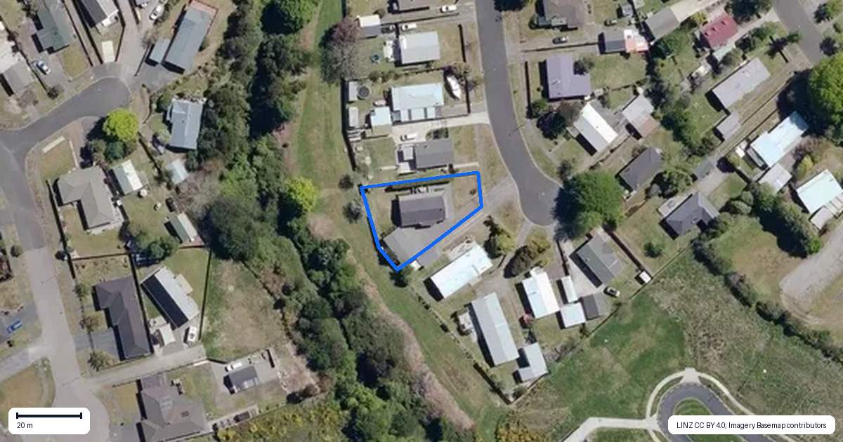 Property context map for 26 Runuku Grove, Turangi