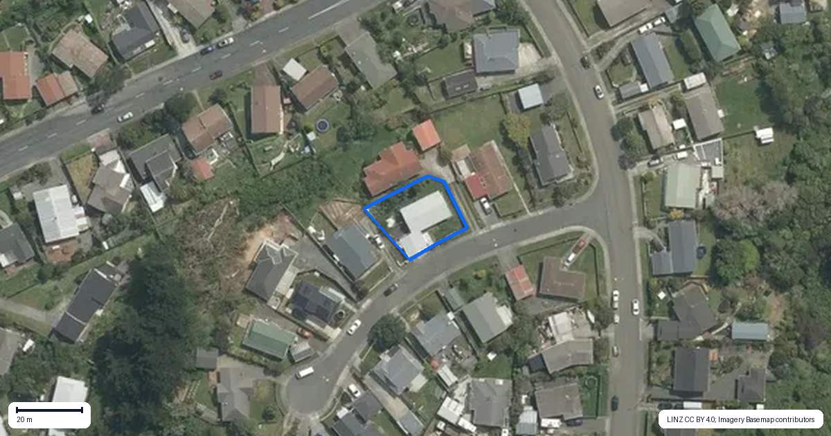 Property context map for 8 Maraval Crescent, Grenada Village, Wellington